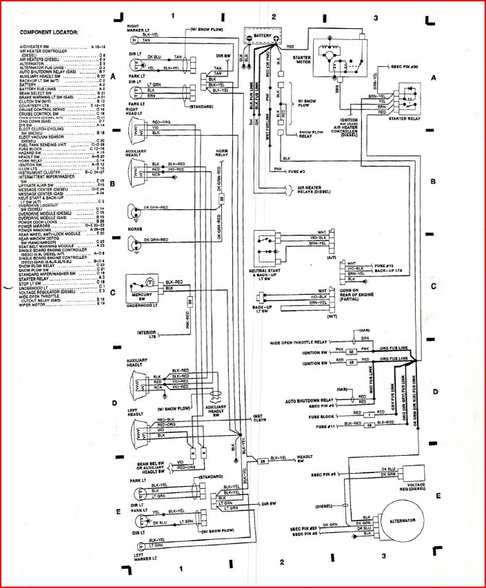 Firstgen wiring diagrams - Diesel Bombers